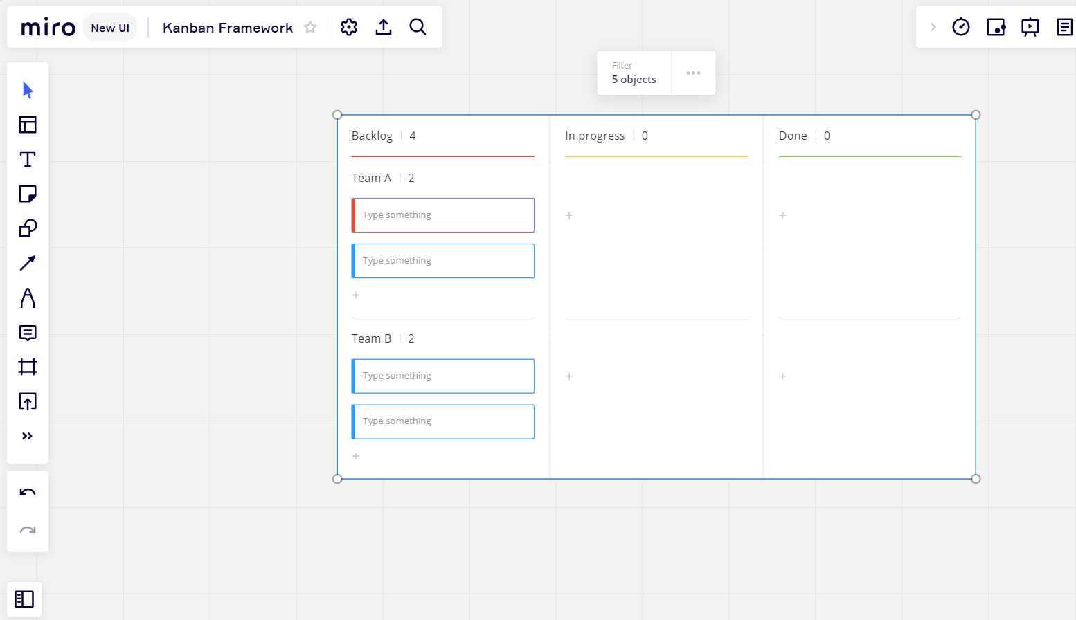 ②欲しい部分を選択、または「Ctrl+A」でボード全体を選択