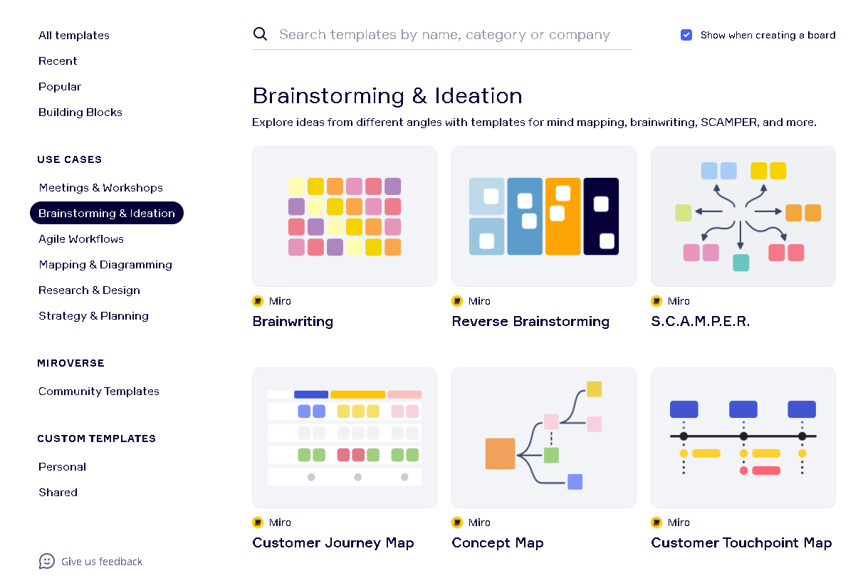 シンプルなUI・テンプレートで簡単に使える